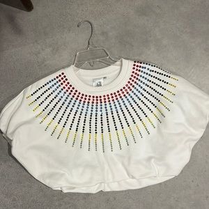 Queen Of Sparkles Cropped Tee